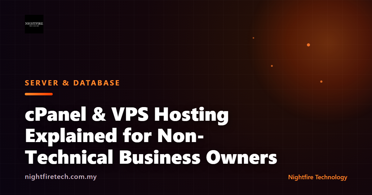 cPanel & VPS Hosting Explained for Non-Technical Business Owners