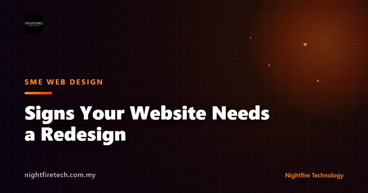 Signs Your Website Needs a Redesign