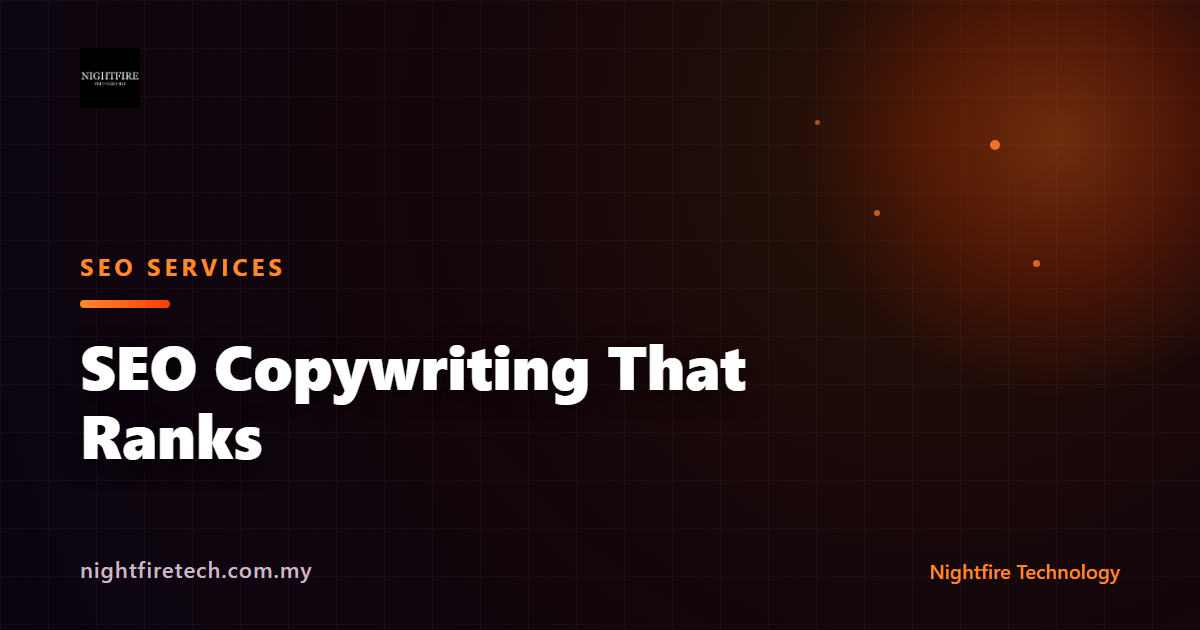 SEO Copywriting That Ranks