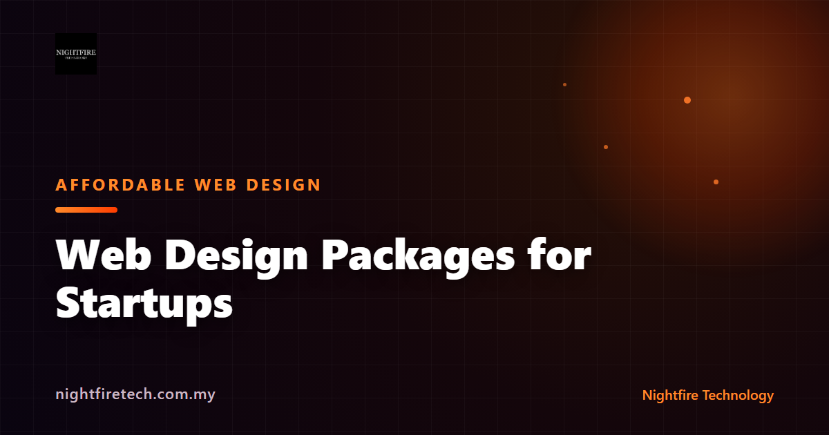 Web Design Packages for Startups