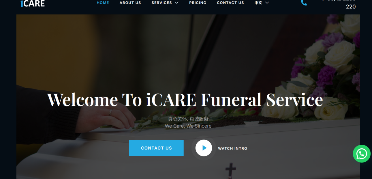 Funeral Services 2024 — Web Design