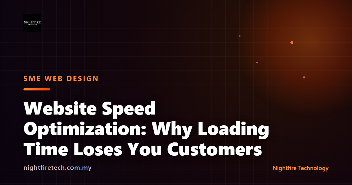 Website Speed Optimization: Why Loading Time Loses You Customers