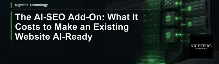 The AI-SEO Add-On: What It Costs to Make an Existing Website AI-Ready