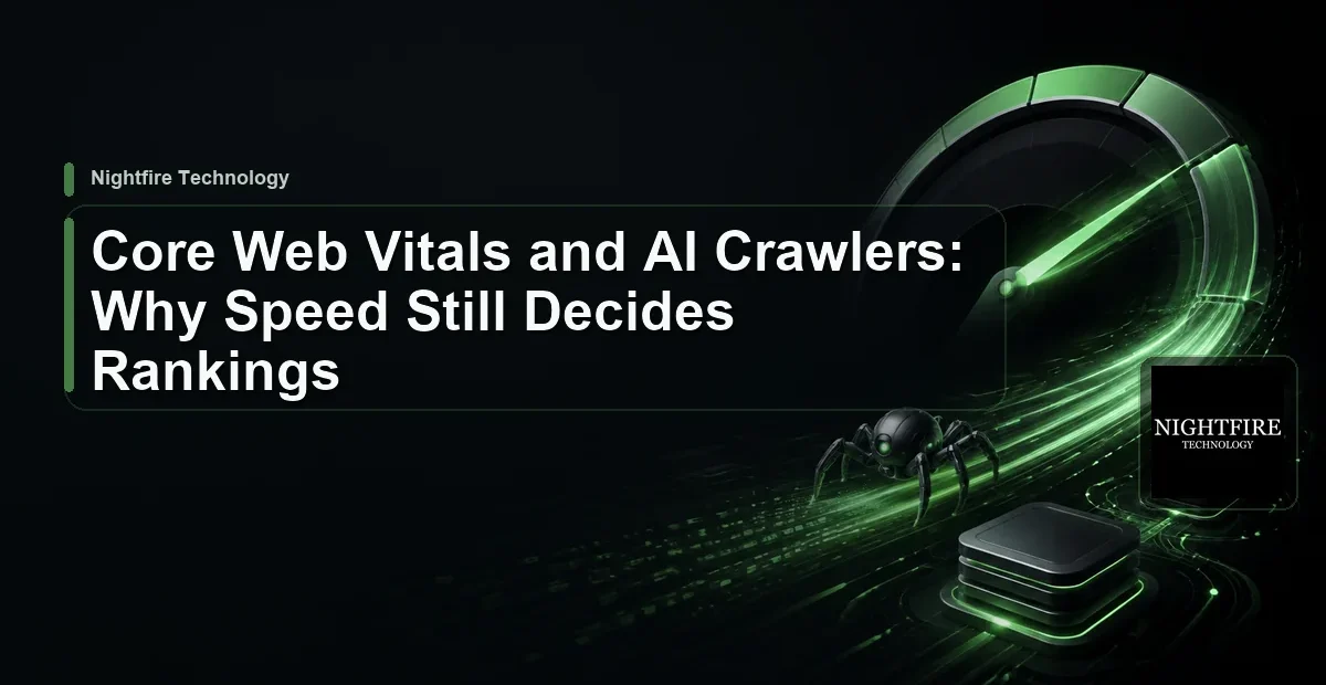 Core Web Vitals and AI Crawlers: Why Speed Still Decides Rankings