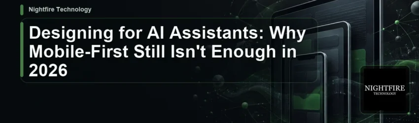 Designing for AI Assistants: Why Mobile-First Still Isn’t Enough in 2026